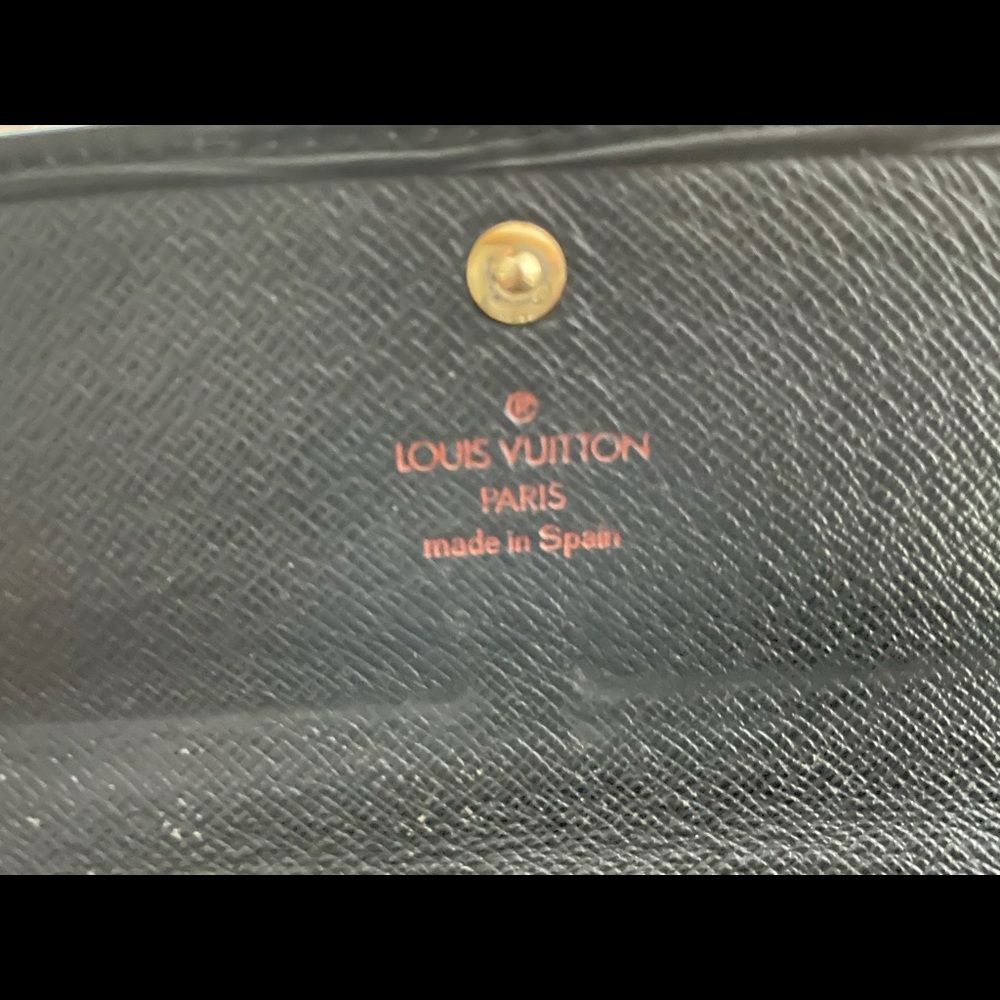 Louis Vuitton Sarah, Black Epi